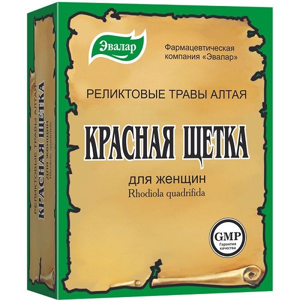 Реликтовые травы Алтая Красная щетка для женщин, 30 г