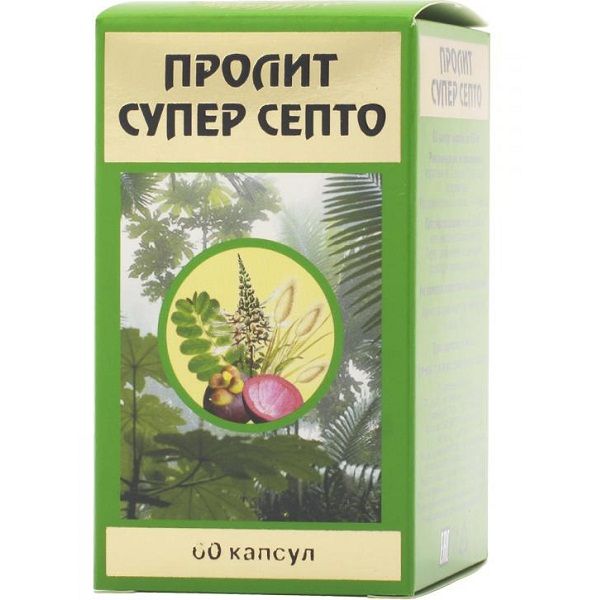 Растительный уросептик Пролит Супер Септо для улучшения функционального состояния мочевыводящей системы, 60 шт