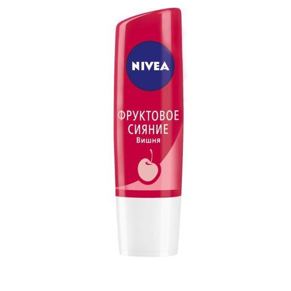 Бальзам для губ фруктовое сияние вишня Nivea, 4,8 г