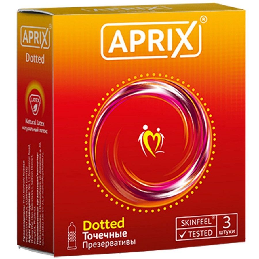 Презервативы Aprix Dotted Точечные, 3 шт