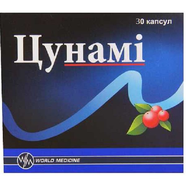 Цунами для здоровья мочевыделительной системы, 30 капсул