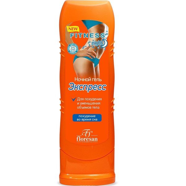 Ночной гель-экспресс для похудения во время сна Fitness Body, 125 мл