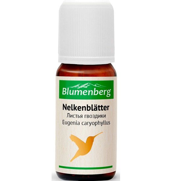 Эфирное масло гвоздики листья Blumenberg, 10 мл