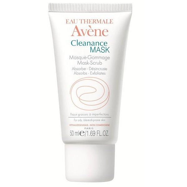 Маска для глубокого очищения Cleanance для жирной проблемной кожи Avene, 50 мл