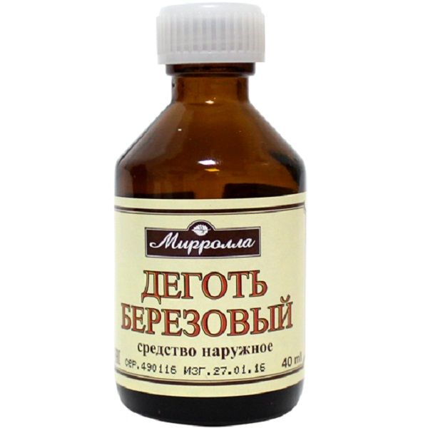Березовый деготь серии Мирролла, 40 мл