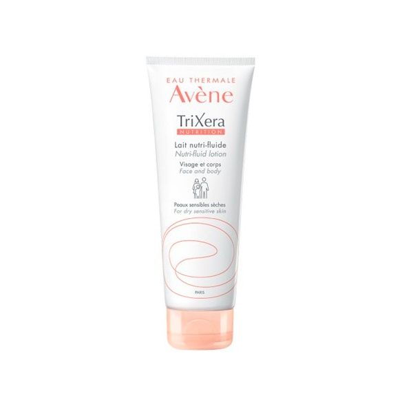Легкое питательное молочко для лица и тела Avene Trixera Nutrition, 200 мл