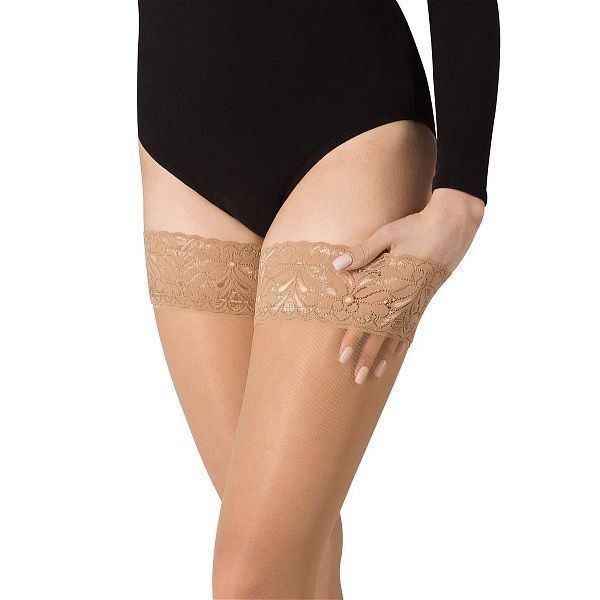 Чулки компрессионные прозрачные I класс компрессии 18-22 mmHg B.Well JW-212 размер 3