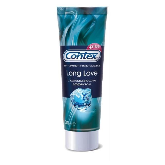Интимный гель-смазка Long Love с охлаждающим эффектом Contex, 30 мл
