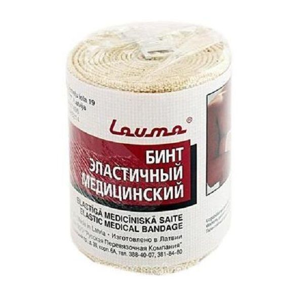Бинт медицинский эластичный 12 х 150 см Lauma Medical, 1 шт