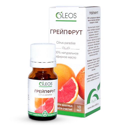 Эфирное масло грейпфрута Oleos, 10 мл
