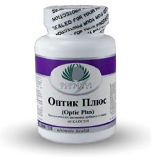 Оптик Плюс, Улучшение зрительных функций, Альтера Холдинг, 60 капсул