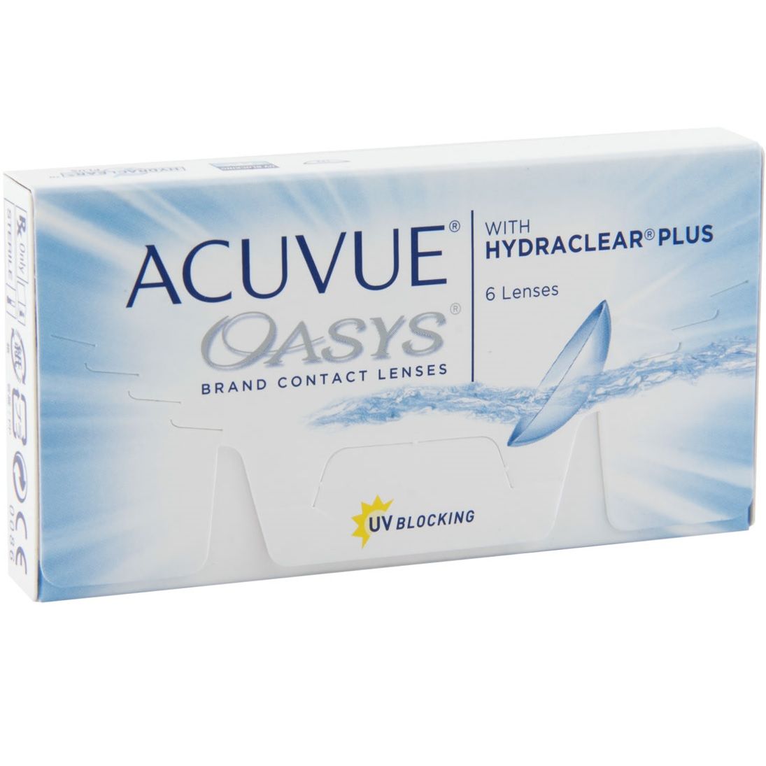 Контактные двухнедельные линзы Acuvue Oasys with hydraclear plus bc-8,4 -4,75, 6 шт