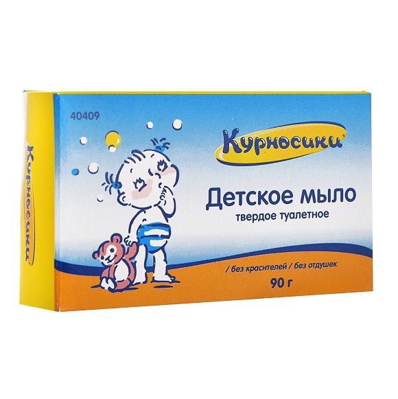 Мыло детское Курносики, 90 г