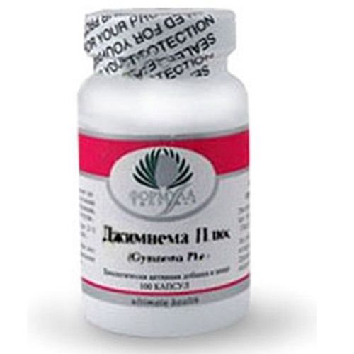 Джимнема Плюс, Контроль за уровнем глюкозы, Альтера Холдинг, 385 мг, 60 капсул