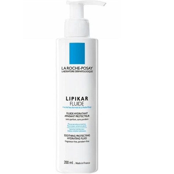 Легкая увлажняющая защитная эмульсия для лица и тела La Roche Posay Lipikar, 200 мл