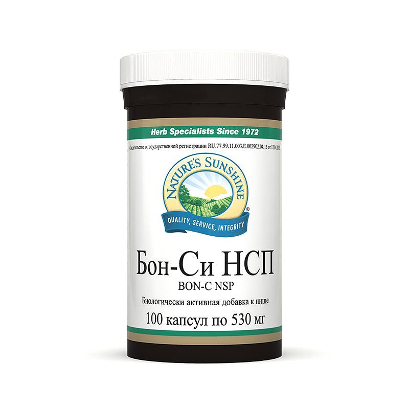 Бон СИ, Противовоспалительное средство, NSP, 530 мг, 100 капсул