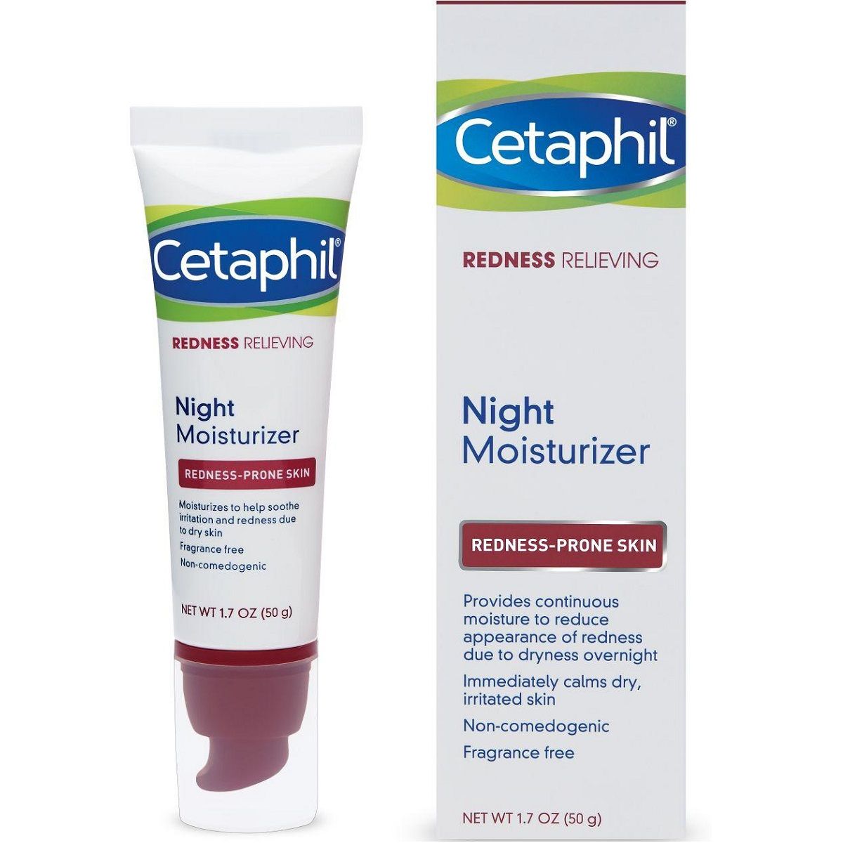 Ночной увлажняющий восстанавливающий крем Cetaphil PRO, 50 мл